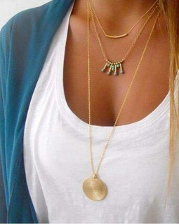 Turquoise Multilayer Necklace