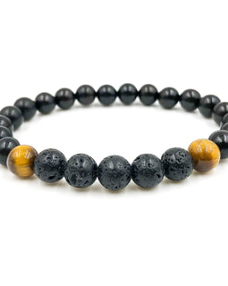 Kingston - Lava Rock, Tiger Eye, & Blackwood